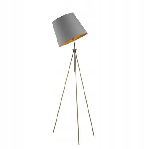 Lampa podłogowa stojąca OSLO GOLD na Arena.pl
