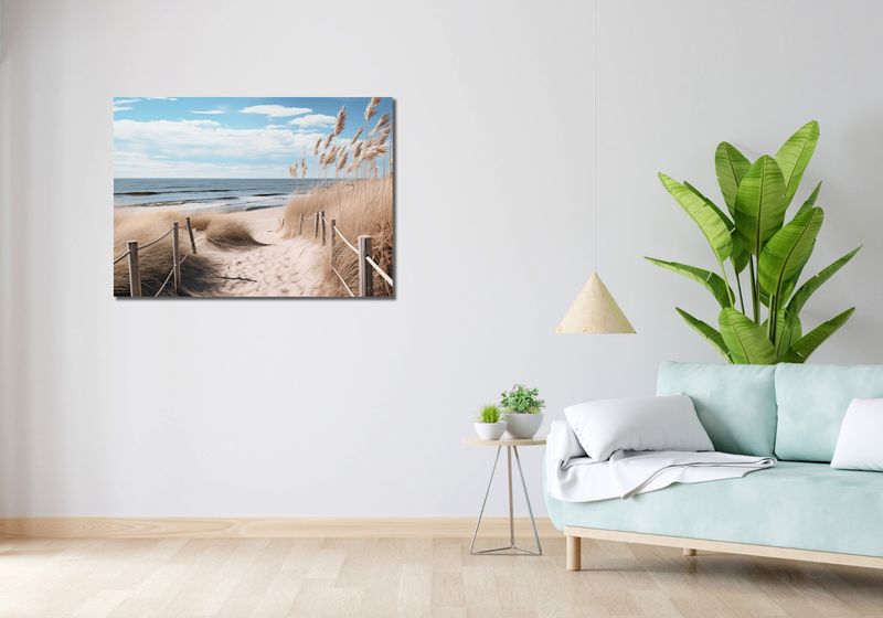 Obraz 100x70cm Nadmorski Most zdjęcie 2
