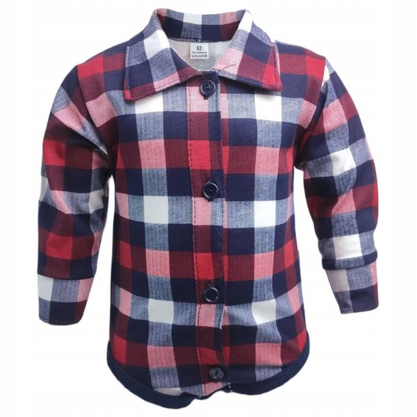 body eleganckie z kołnierzykiem dla chłopca 68 zdjęcie 1