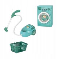 AGD Odkurzacz + pralka+ Akcesoria Happy Family
