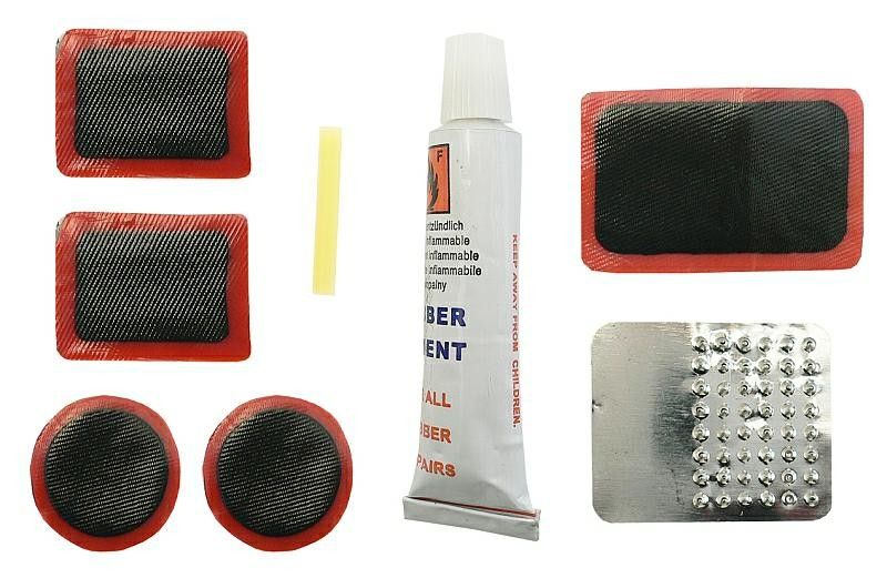 Zestaw naprawczy do roweru 8 elementów zdjęcie 1