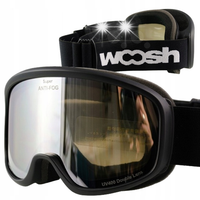 GOGLE NARCIARSKIE DZIECIĘCE GOGLE SNOWBOARDOWE REVO SHIFT NIEPARUJĄCE