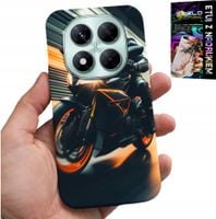ETUI DO XIAOMI NOTE 14 PRO+ 5G - MOTOCYKLISTA MOTOR FAN MOTOCYKL + SZKŁO