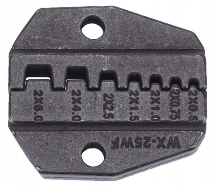 ZACISKARKA DO KONEKTORÓW 5 MATRYC 10-35 MM + ŚCIĄGACZ DO IZOLACJI PM-ZDK-8T zdjęcie 9