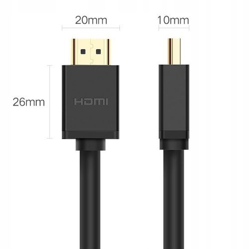 Kabel UGREEN HD104 HDMI 3m (czarny) na Arena.pl