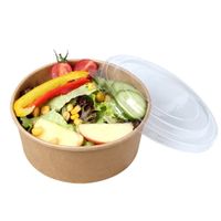 Pojemniki na sałatki z pokrywką 1000 ml 50 szt.