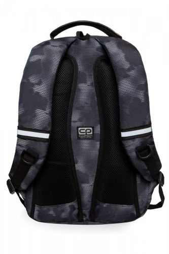 Plecak CoolPack BASIC PLUS czarny  z czerwonymi dodatakmi, MISTY RED (B03006) na Arena.pl
