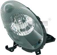 Nissan Micra K12 03-07 Reflektor przedni lampa przednia lewa Czarna