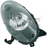 Nissan Micra K12 03-07 Reflektor przedni lampa przednia lewa Czarna