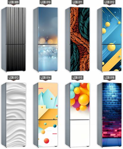 Mata magnetyczna magnes ozdobny na lodówkę abstrakcyjne kolorowe warkocze na Arena.pl