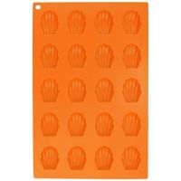 Forma silikonowa do pieczenia ciastek muszelek na praliny pralin na muszelki 20 sztuk