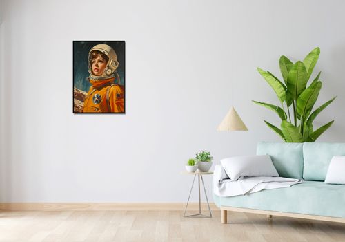 Plakat 50x70cm Pionierka Kosmosu na Arena.pl