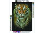 MAGICZNY TYGRYS  OBRAZ HAFT DIAMENTOWY