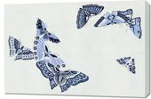 Obraz 90x60cm Butterfly 8, Sekka Japoński Vintage do Salonu