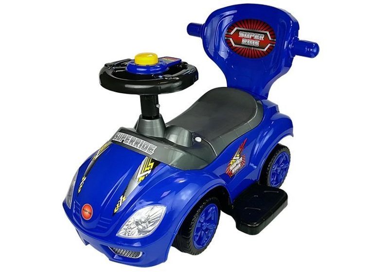 Jeździk z Pchaczem Mega Car 3w1 Niebieski zdjęcie 9