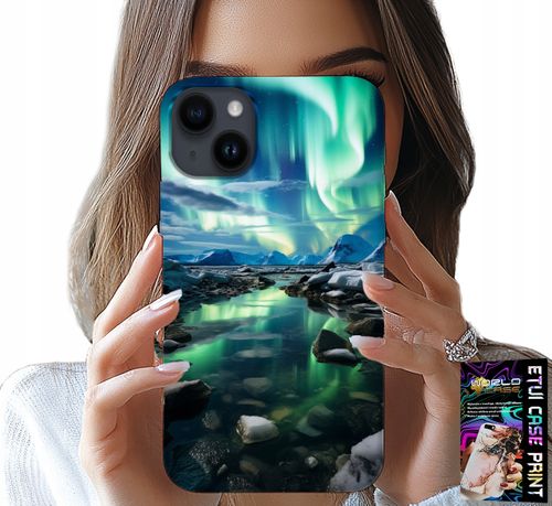 ETUI DO IPHONE 14 - ALASKA ZORZA POLARNA STAWIK CASE + SZKŁO na Arena.pl