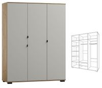 duża szafa młodzieżowa meble dla dzieci garderoba kaszmir craft ARETTO Y44