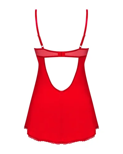 obsessive ingridia czerwona sukienka z stringami xl/2xl elegancka na Arena.pl