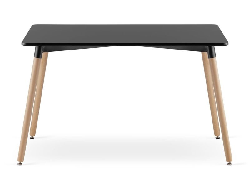 Stół ADRIA 120cm x 80cm - czarny zdjęcie 4