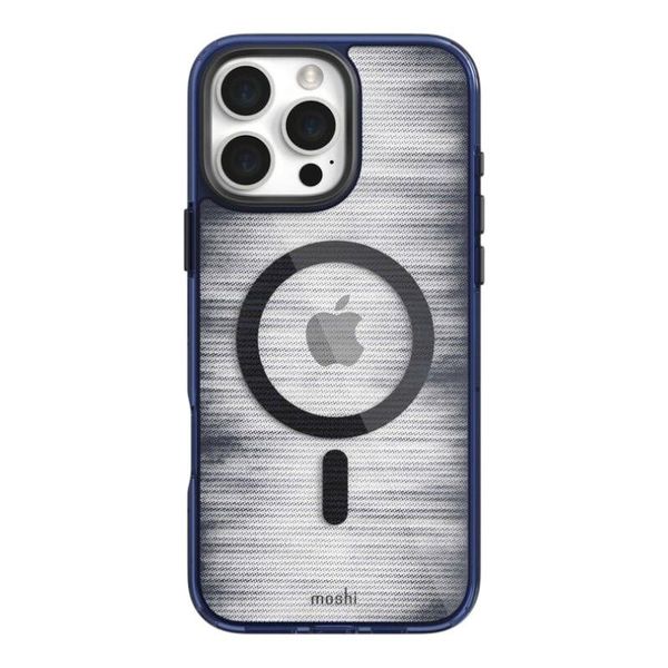 Moshi iGlaze MagSafe - Etui iPhone 16 Pro (Dusk Indigo) zdjęcie 3