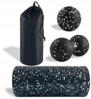 Walek do masazu plecow Ud mięśni po treningu Roler gładki fitness Zestaw