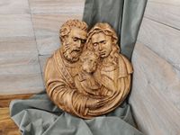 Ikona rzeźba prezent na ślub Święta Rodzina IV 60