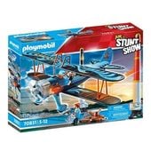 PLAYMOBIL AIR STUNTSHOW SAMOLOT DWUPŁATOWY FENIKS POKAZ KASKADERSKI 70831