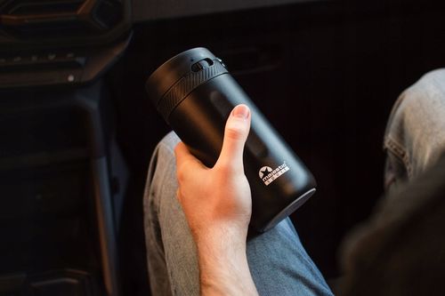 KUBEK TERMICZNY TERMOS NA KAWĘ HERBATĘ MAJESTIC SPORT NORD 420 ML na Arena.pl