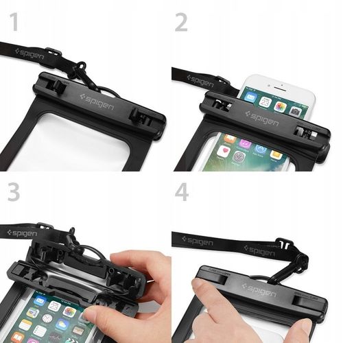 SPIGEN WODOODPORNE ETUI na iPhone 8 SE XS XR 11 12 13 14 15 / mini Pro Max na Arena.pl