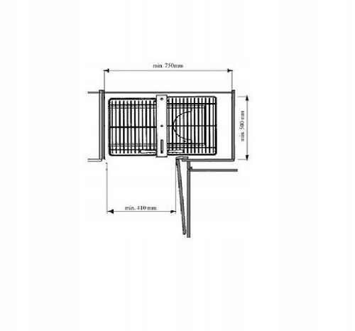 MAGIC CORNER KOSZ CARGO NAROŻNY OBUSTRONNY na Arena.pl