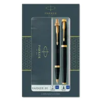 ZESTAW URBAN CZARNY DŁUGOPIS I PIÓRO PARKER