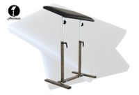 Podnóżek do tatuażu – regulowany podwójny H2 (Antyczne złoto)