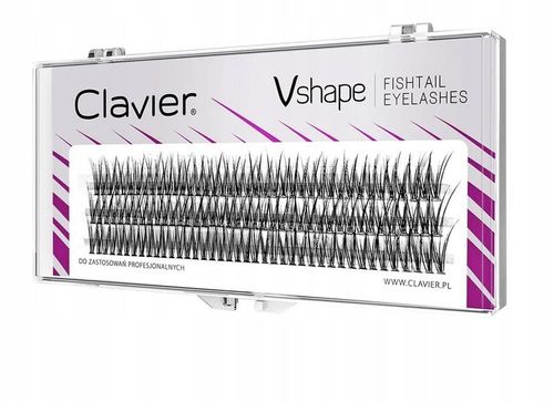 Kępki Rzęs Vshape Clavier 14mm – Jaskółki na Arena.pl