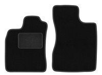 Dywaniki przednie welurowe do: Renault Twingo I 1993-2006 hatchback czarne