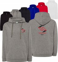 BLUZA męska z kapturem TWÓJ HAFT LOGO GRAFIKA reklamowa firmowa 10 sztuk