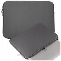 pokrowiec na laptopa 15,6'' uniwersalny - szary