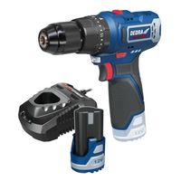 wiertarko-wkrętarka udarowa akumulatorowa 12v 1*2.0ah - ded7310t06