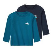 Chłopięca bluzka termoaktywna z długim rękawem 2 sztuki 98-104