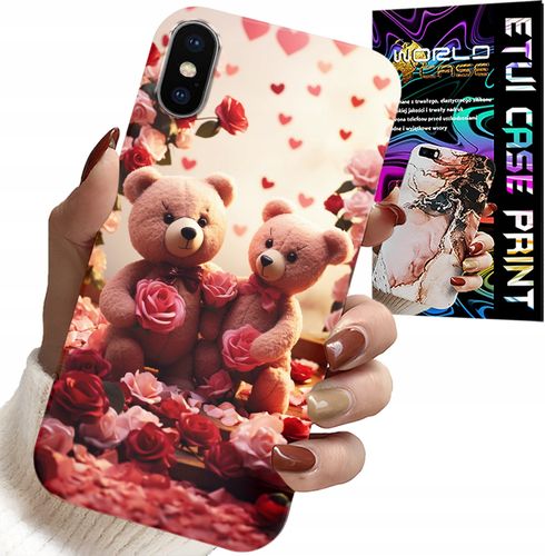 ETUI DO IPHONE XS MAX - MISIE, LOVE YOU, SERCA WIELE WZORÓW CASE na Arena.pl