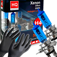 Żarówki HQ Automotive H4 Mocne Efekt LED +50% Światła Xenon OEM P43t