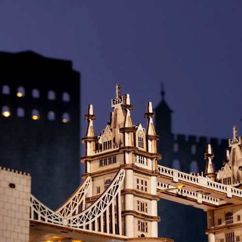 TOWER BRIDGE ROBOTIME DREWNIANY MODEL PUZZLE 3D na Arena.pl