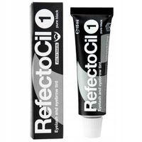 HENNA REFECTOCIL DO BRWI I RZĘS 15ml CZARNA 1.0. W ŻELU