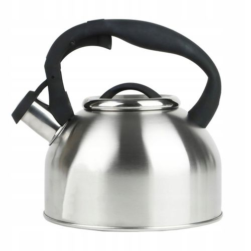 SREBRNY CZAJNIK Z GWIZDKIEM TRADYCYJNY 2,5 L INDUKCJA GAZ STAL na Arena.pl