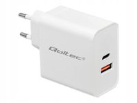 Ładowarka sieciowa 63W 5-20V 1.5-3A USB typ C PD USB QC 3.0 Biała