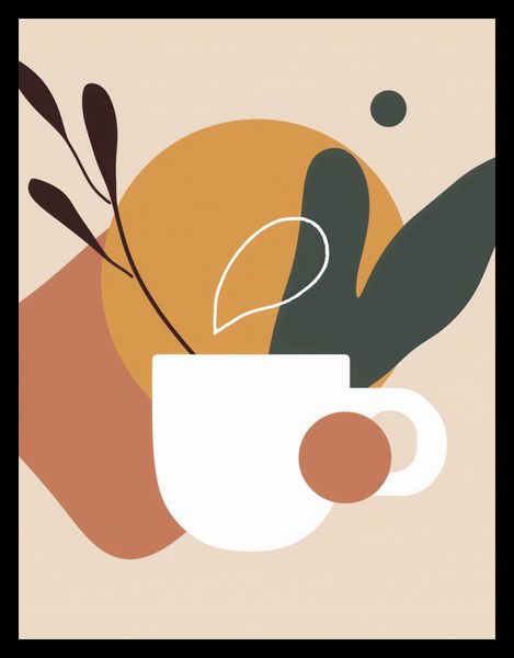 Plakat 50x65cm Ranna Kawka zdjęcie 2