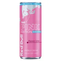 RED BULL PUSZKA 250ML PINK EDITION SUGAR FREE