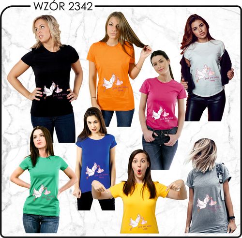 Koszulka z nadrukiem napis PREZENT dla MAMY na Arena.pl