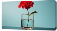 Obraz 90x50cm Kwiat w Szkle