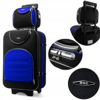 RGL 2w1 ZESTAW DUŻA WALIZKA PODRÓŻNA XXL + KUFEREK GRATIS BAGAŻ