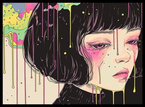 Plakat 55x40cm Strugi Kolorów na Arena.pl